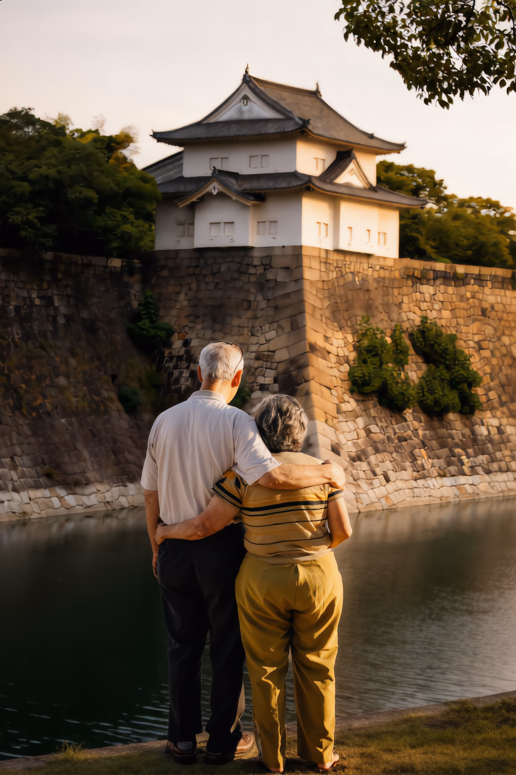 Senior travelers exploring Tokyo at comfortable pace
