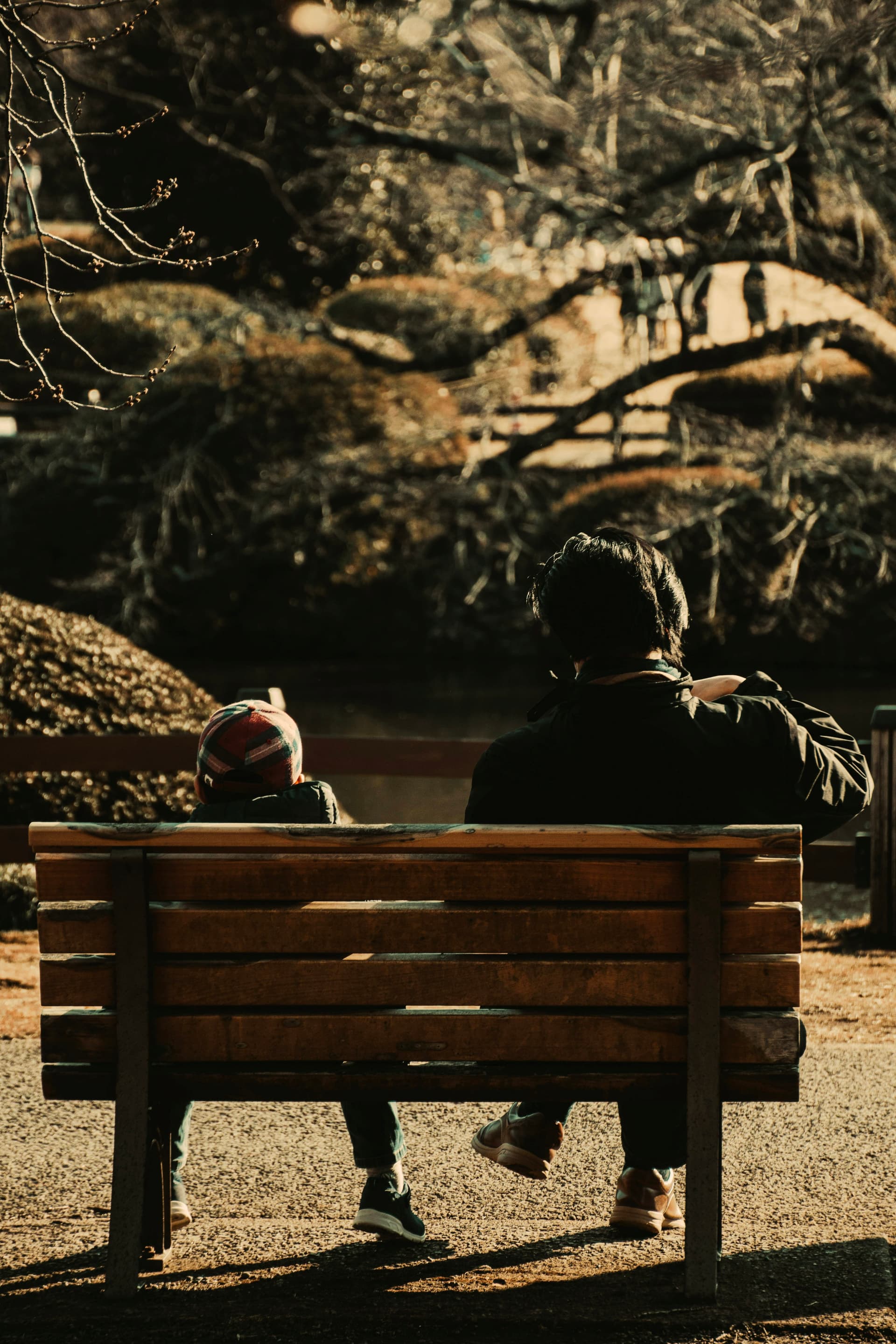 Children playing in Ueno Park